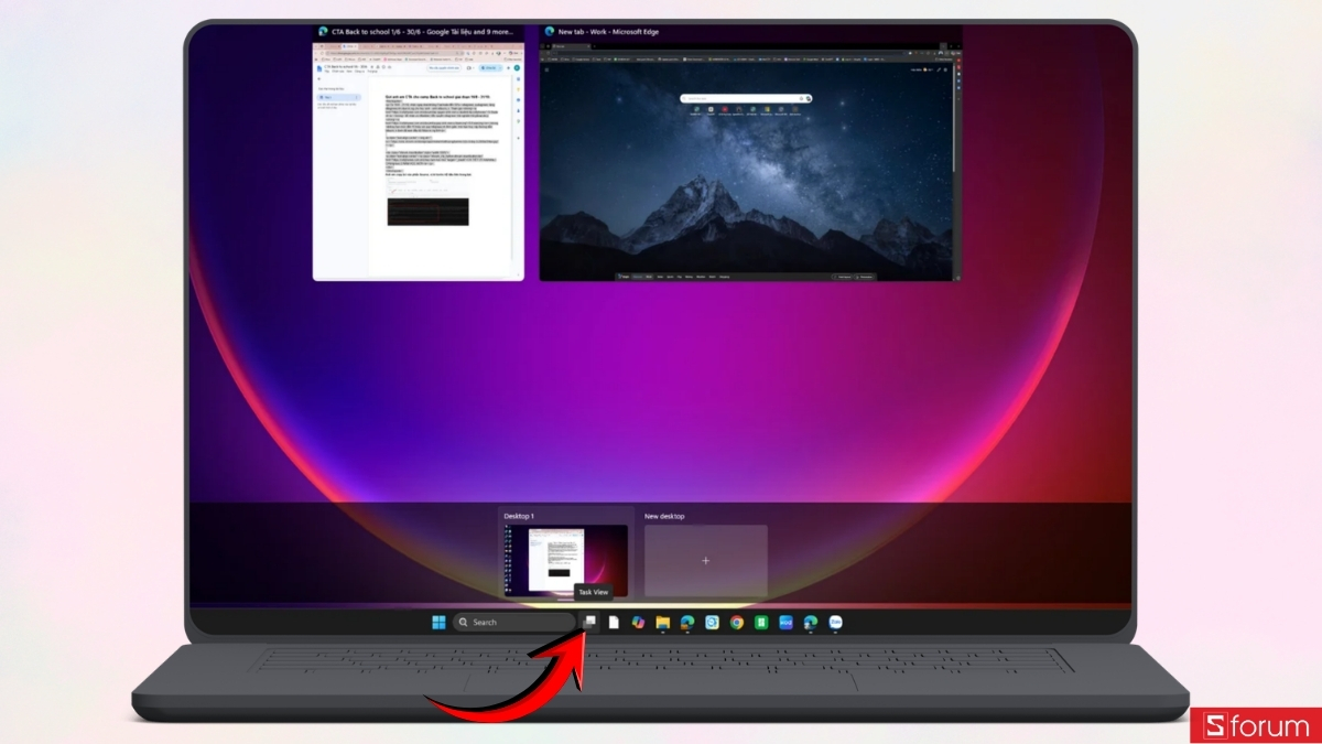 Cách tạo Virtual Desktop trên Windows 11 để học tập và làm việc gọn gàng hơn 4