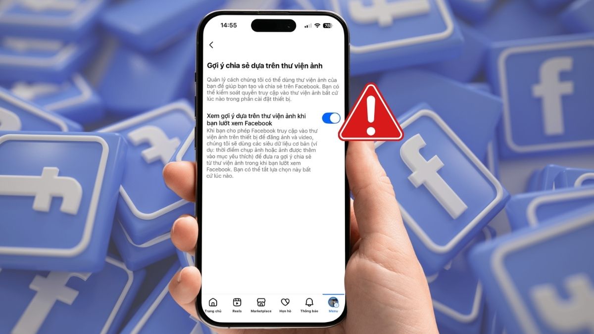 Bạn nên tắt gợi ý dựa trên thư viện ảnh của Facebook để bảo vệ quyền riêng tư! bg