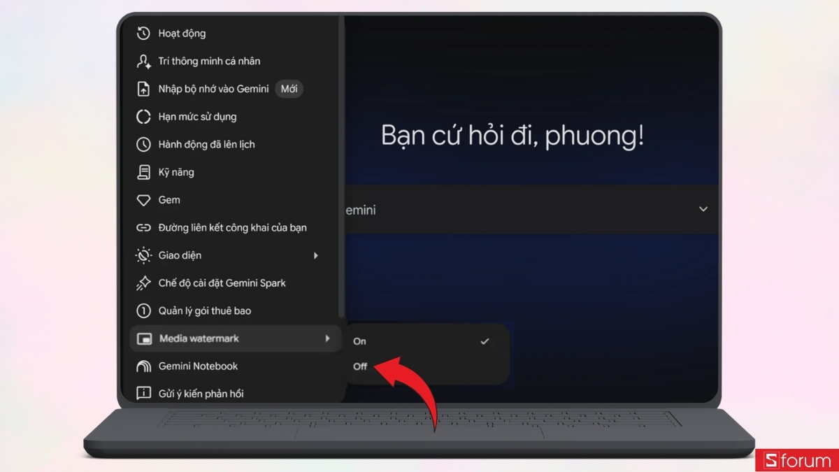 Cách tắt watermark trong ảnh, video Gemini để nội dung trông tự nhiên hơn 5