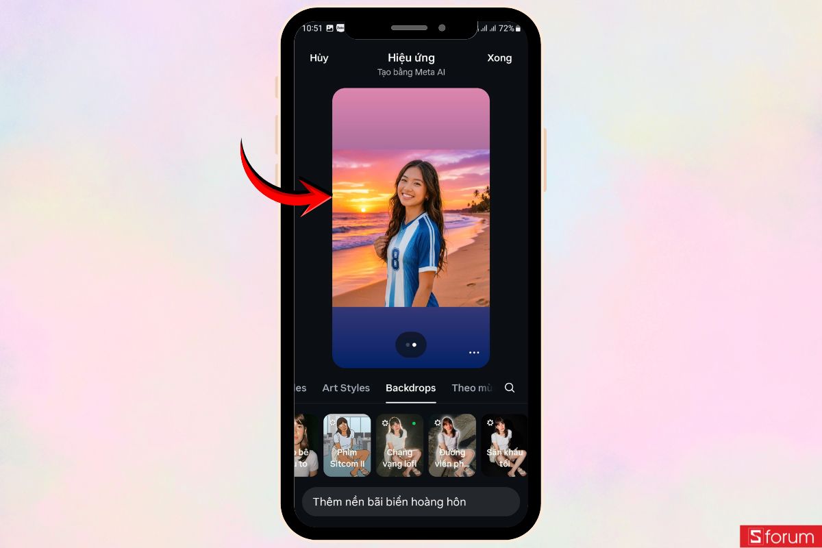 Thay đổi phong cách ảnh bằng AI trên Story Instagram chỉ với vài thao tác đơn giản 10