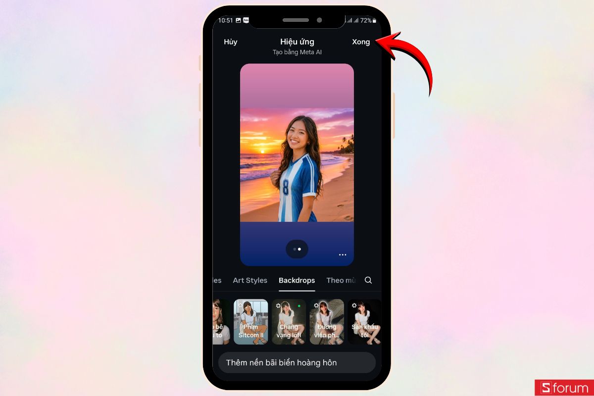 Thay đổi phong cách ảnh bằng AI trên Story Instagram chỉ với vài thao tác đơn giản 11