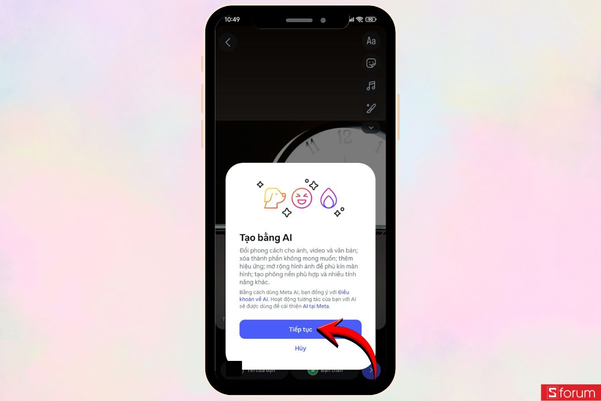 Thay đổi phong cách ảnh bằng AI trên Story Instagram chỉ với vài thao tác đơn giản 3