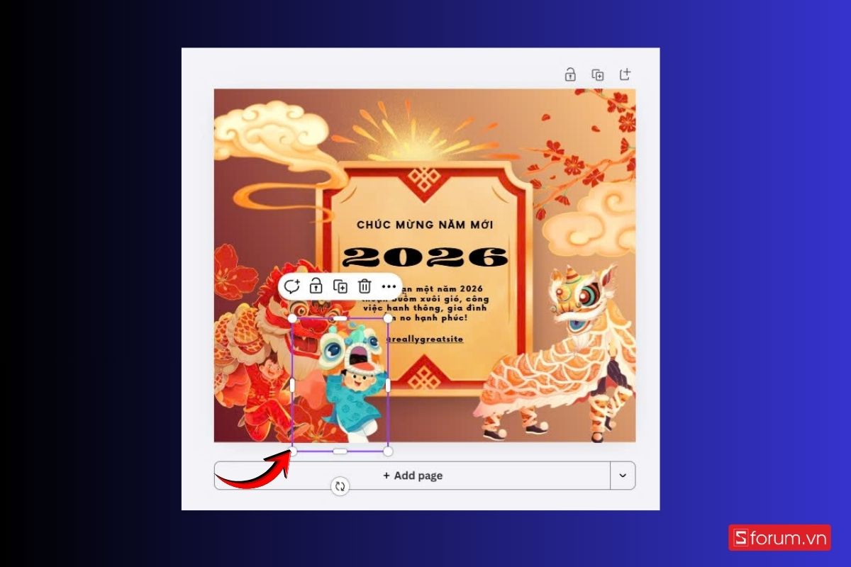 Tạo thiệp chúc Tết Canva 2026 – Tết Bính Ngọ đơn giản mà bạn không nên bỏ qua! 6