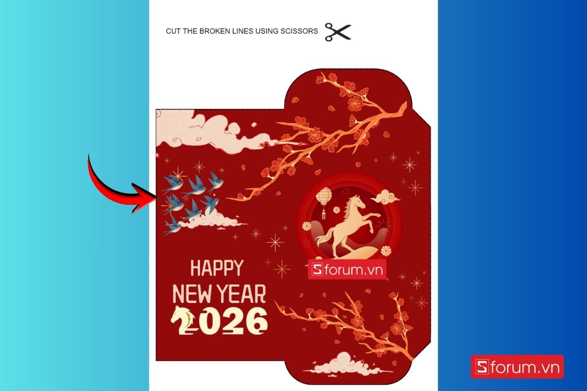 Cách thiết kế bao lì xì Tết bằng Canva đơn giản mà ai cũng làm được 11