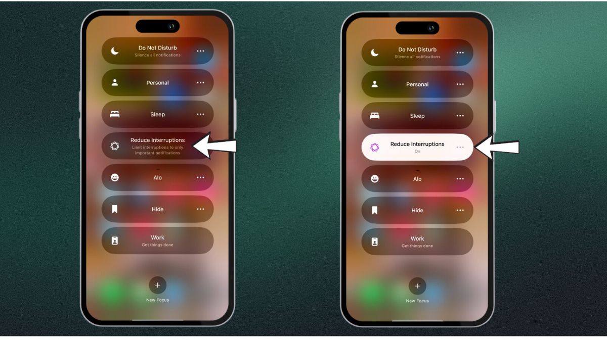 Hướng dẫn sử dụng tính năng Giảm gián đoạn trên iPhone hiệu quả 4