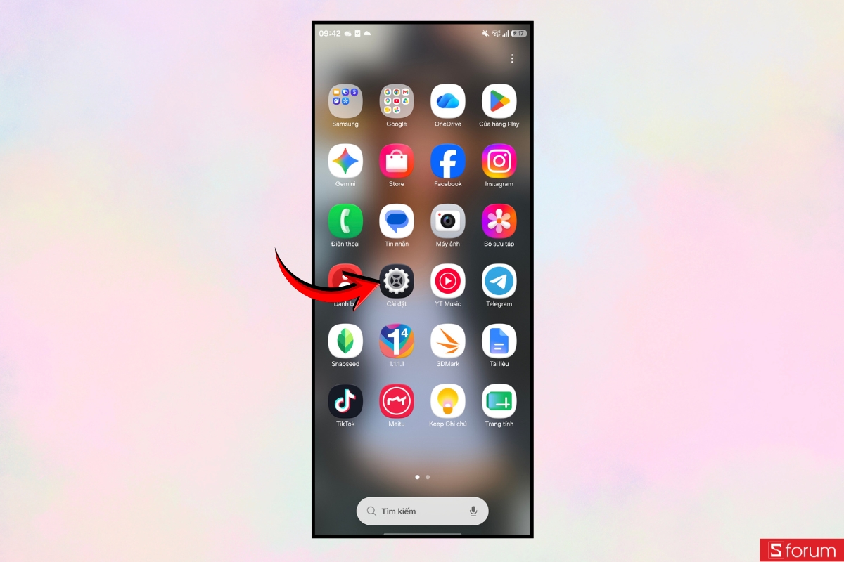 Cách thêm ứng dụng vào màn hình ngoài Galaxy Z Flip 8 đơn giản 1