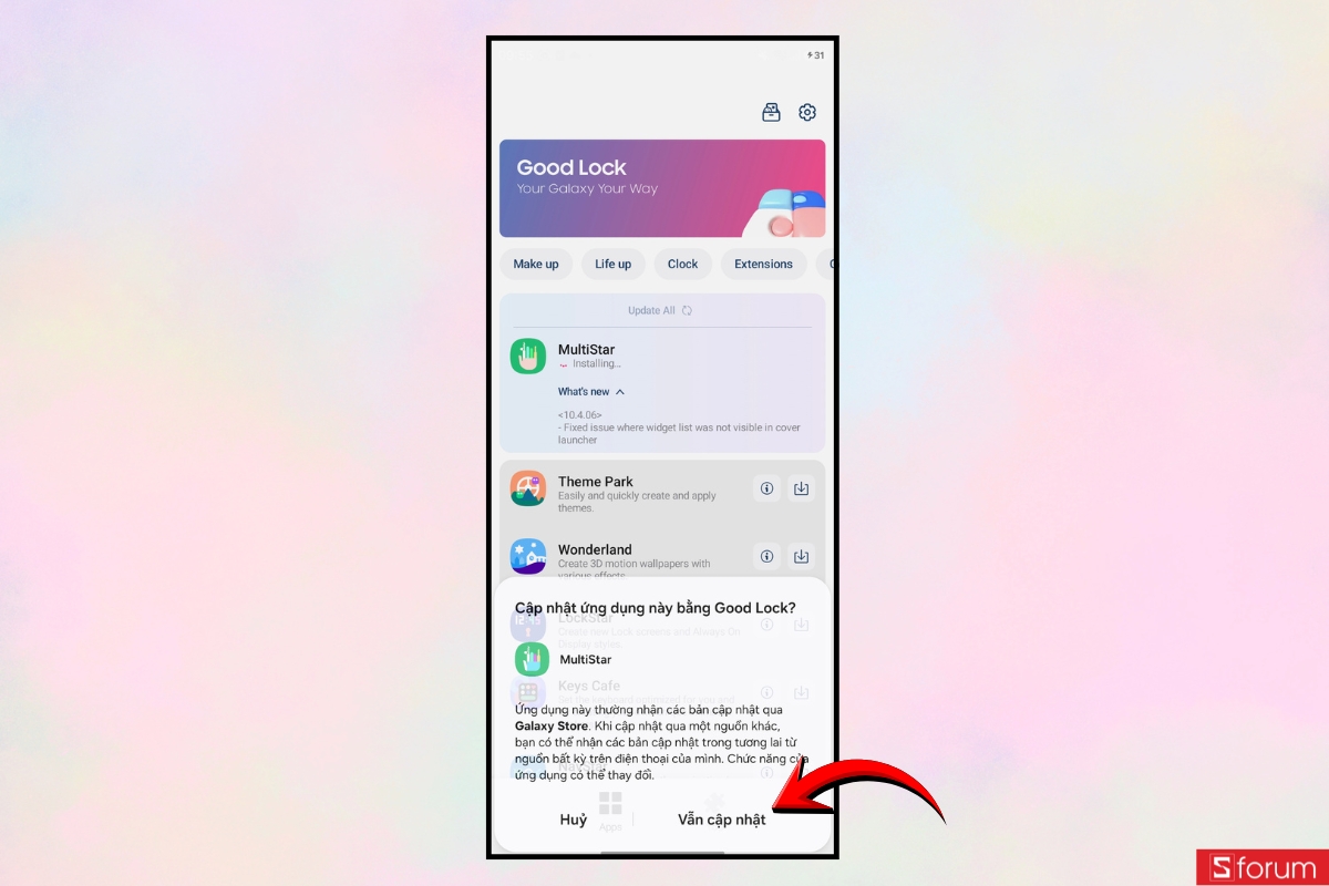 Cách thêm ứng dụng vào màn hình ngoài Galaxy Z Flip 8 đơn giản 16