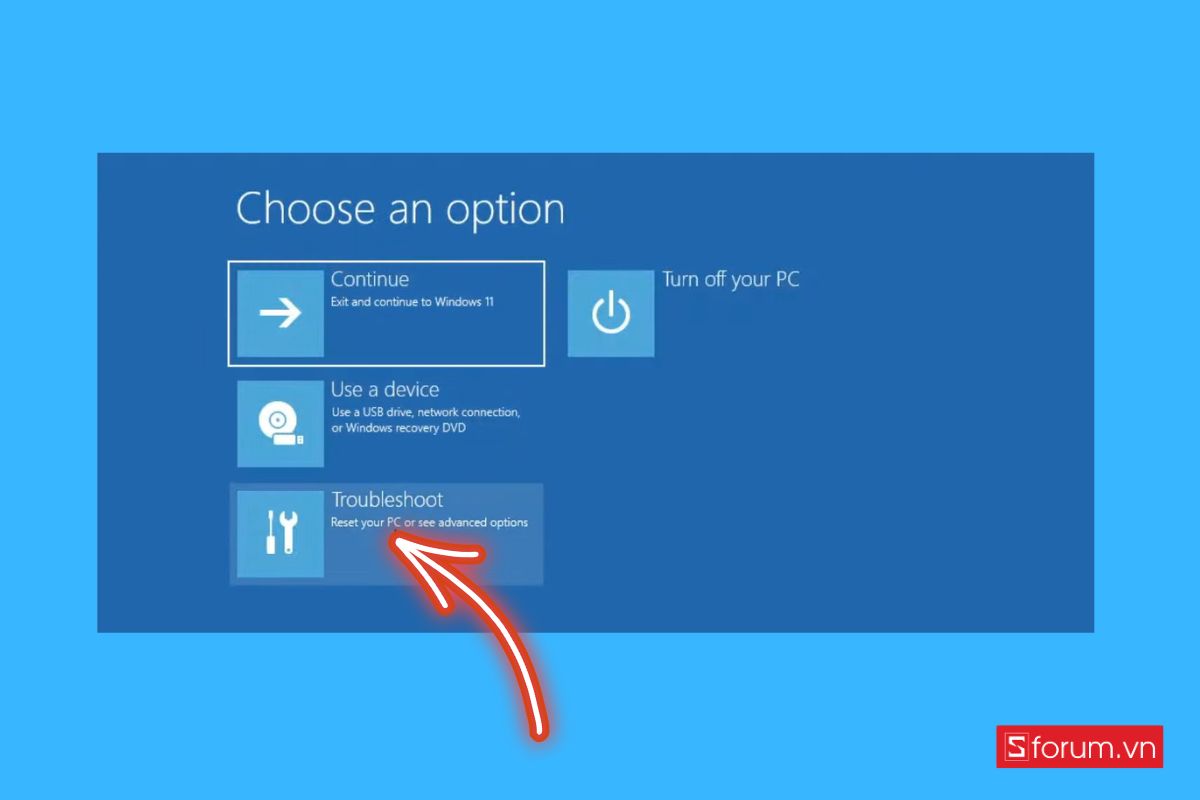 Cách vào BIOS Acer bằng cài đặt - bước 4