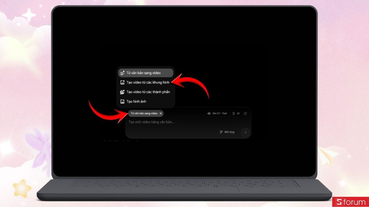 Hướng dẫn chi tiết cách tạo video chúc Tết AI trên Flow từ A đến Z 2