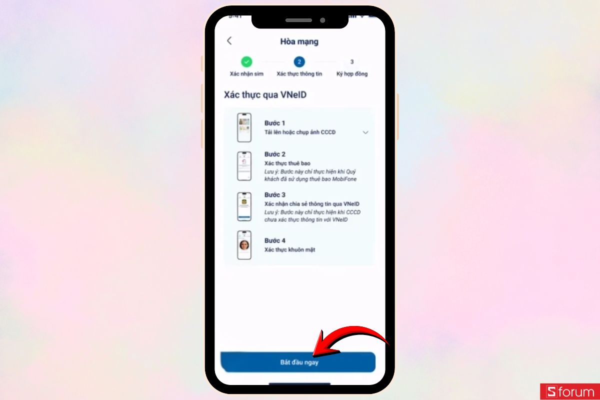 Cách xác thực khuôn mặt khi đổi SIM sang máy mới nhanh chóng, tránh bị khóa thuê bao 13