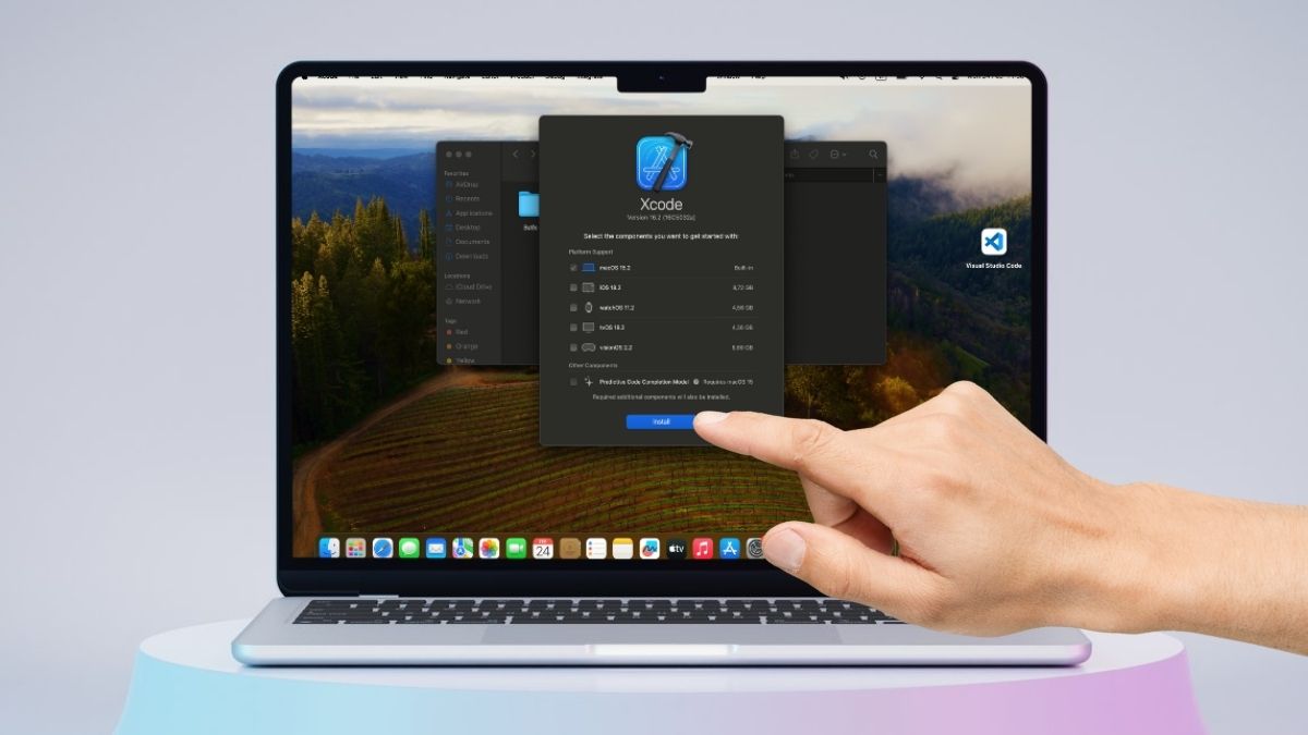 Bước 4: Mở Xcode lần đầu tiên