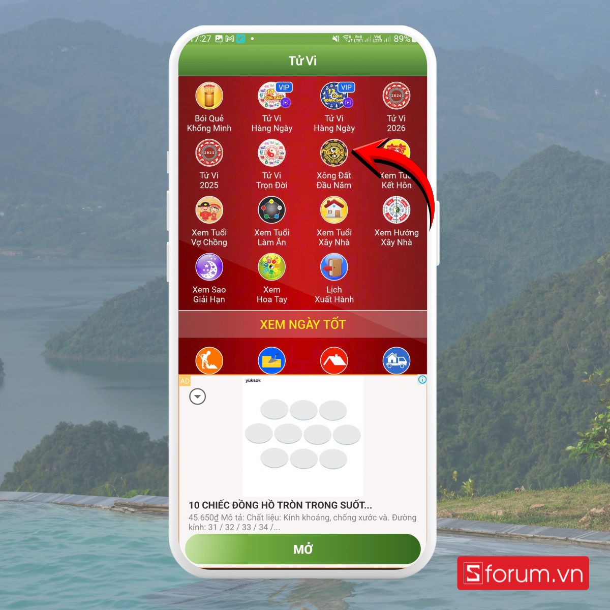 Hướng dẫn xem tuổi xông đất Tết qua app nhanh và chính xác 4