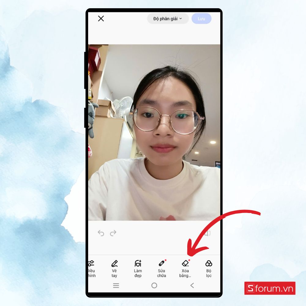 Hướng dẫn chi tiết cách xóa vật thể AI Vivo 2