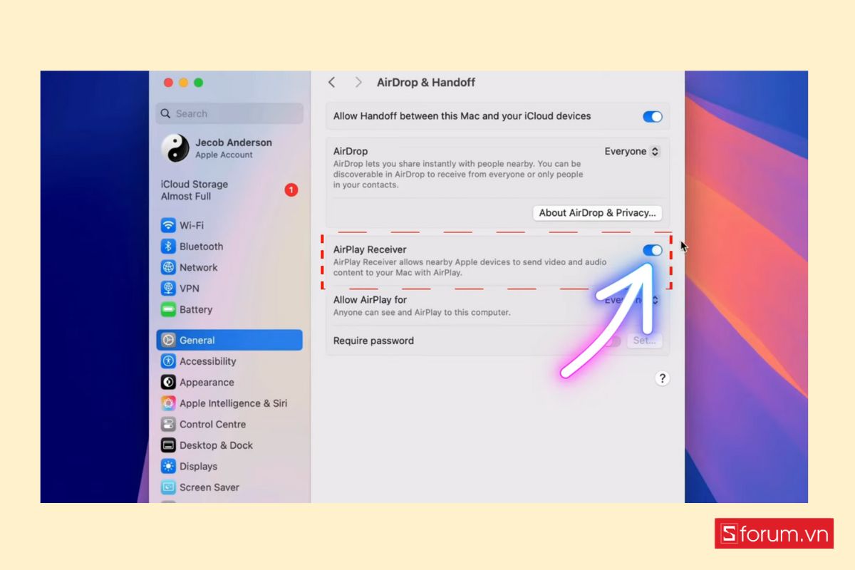 Khắc phục “Your screen is being observed” cách 1 bước 4