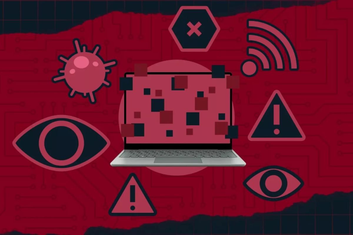 Thông báo “Your screen is being observed” do nhiễm phần mềm gián điệp