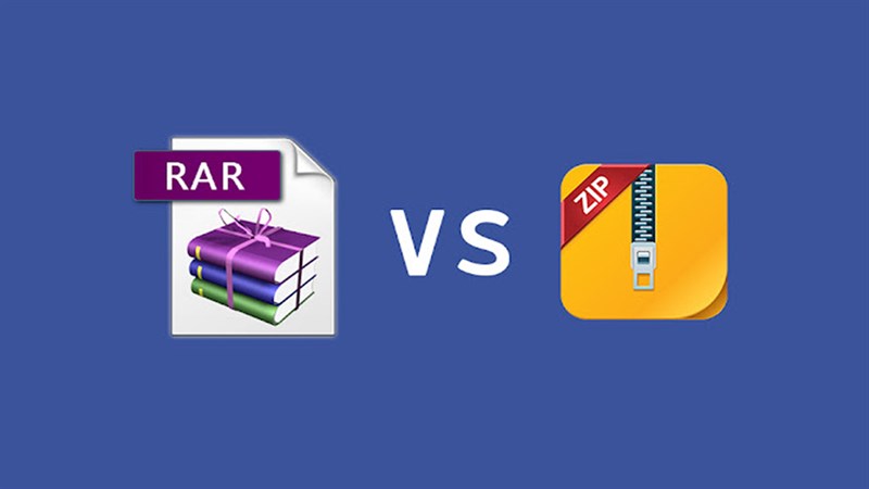 Sự khác nhau giữa định dạng ZIP và RAR