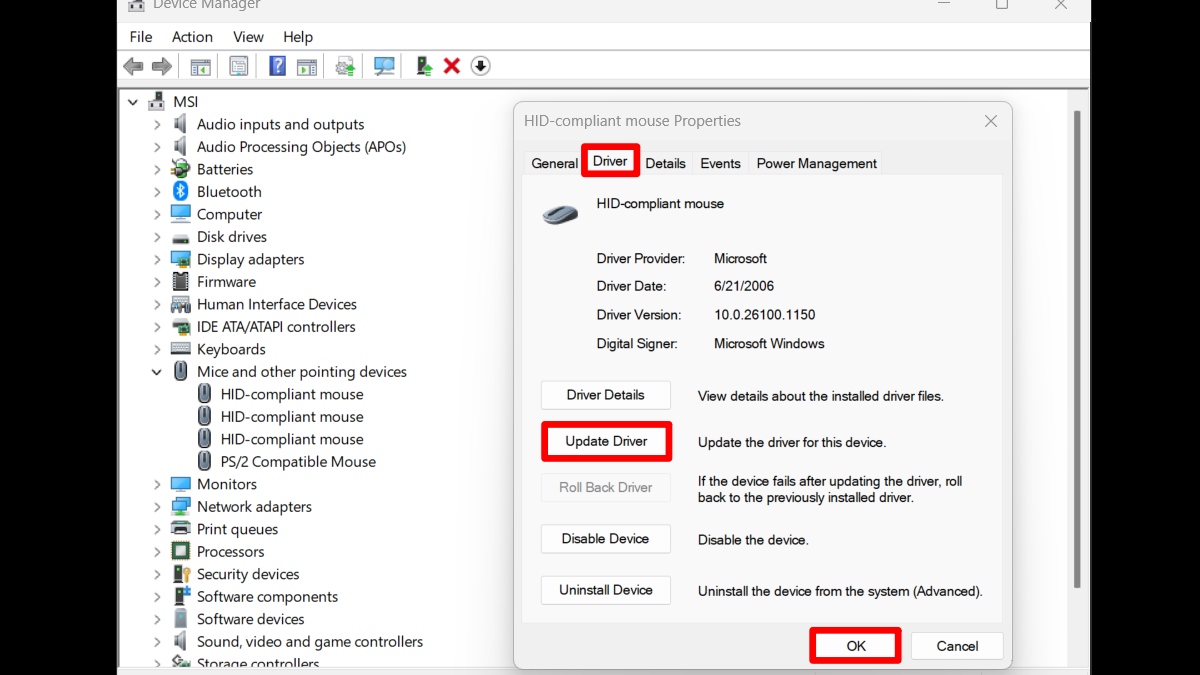 Khắc phục lỗi double click trên chuột cách 5 bước 3