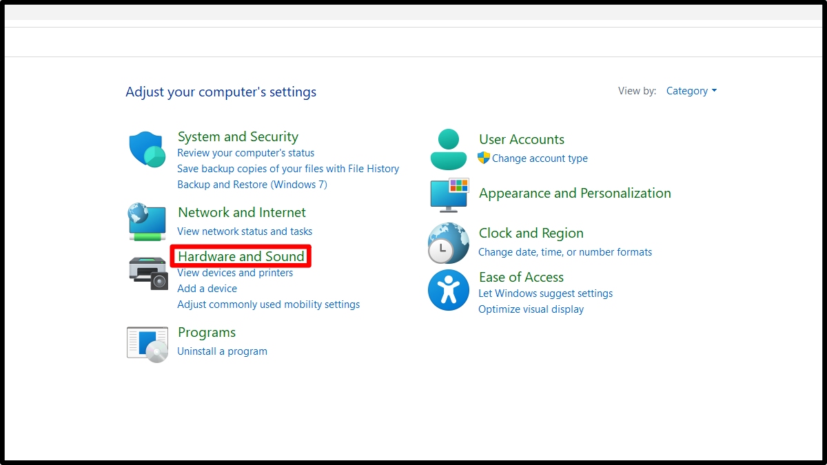 Khắc phục lỗi double click trên chuột cách 4 đối với máy Windows bước 2