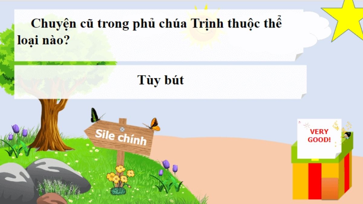 mẫu game trên Powerpoint trò chơi lịch sử