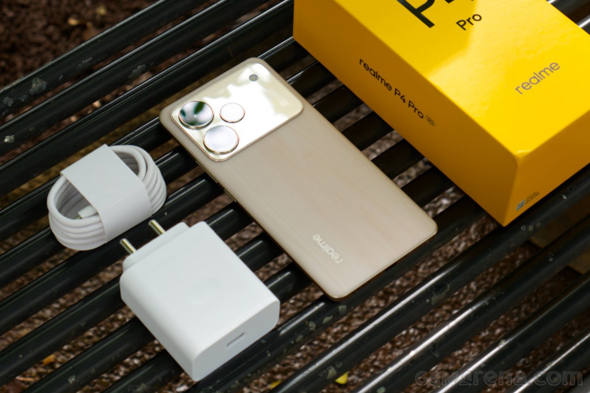 Bộ cáp sạc của Realme P4 Pro