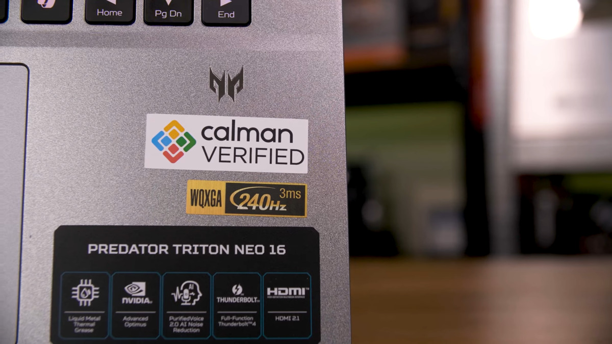 Màn hình cao cấp của Acer Predator Triton Neo 16