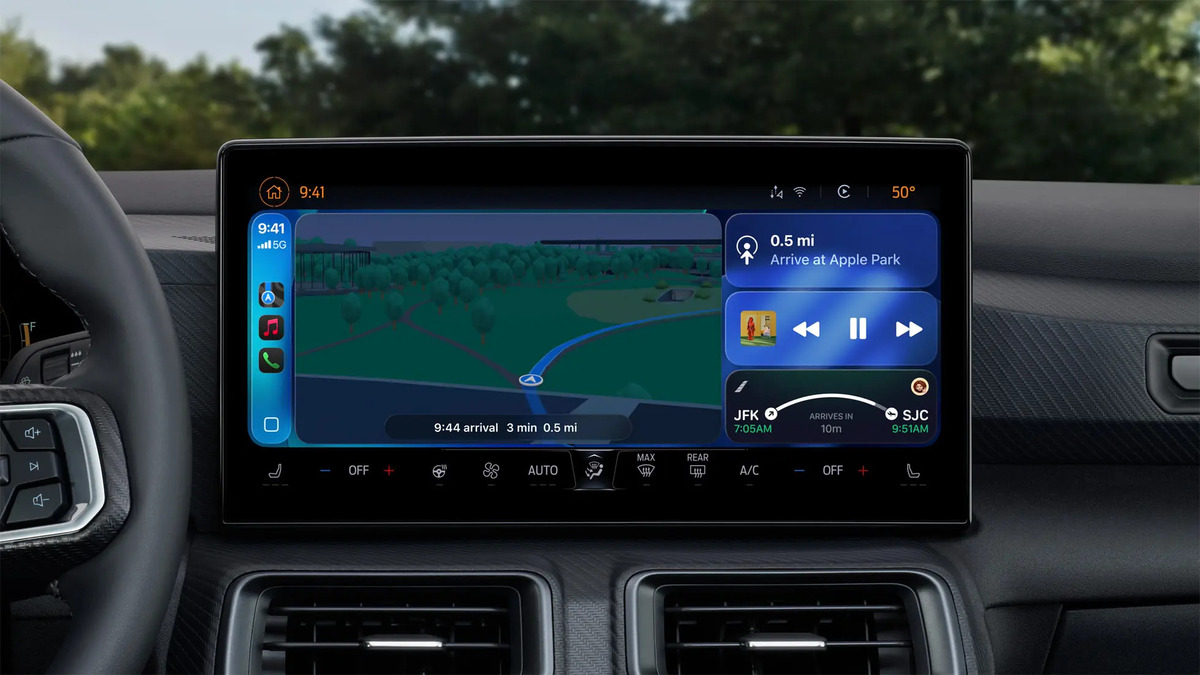 Live Activities trên Apple CarPlay