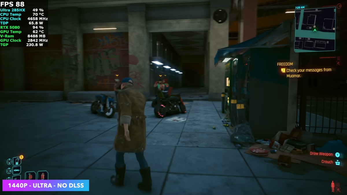 Trải nghiệm tưa game Cyberpunk 2077