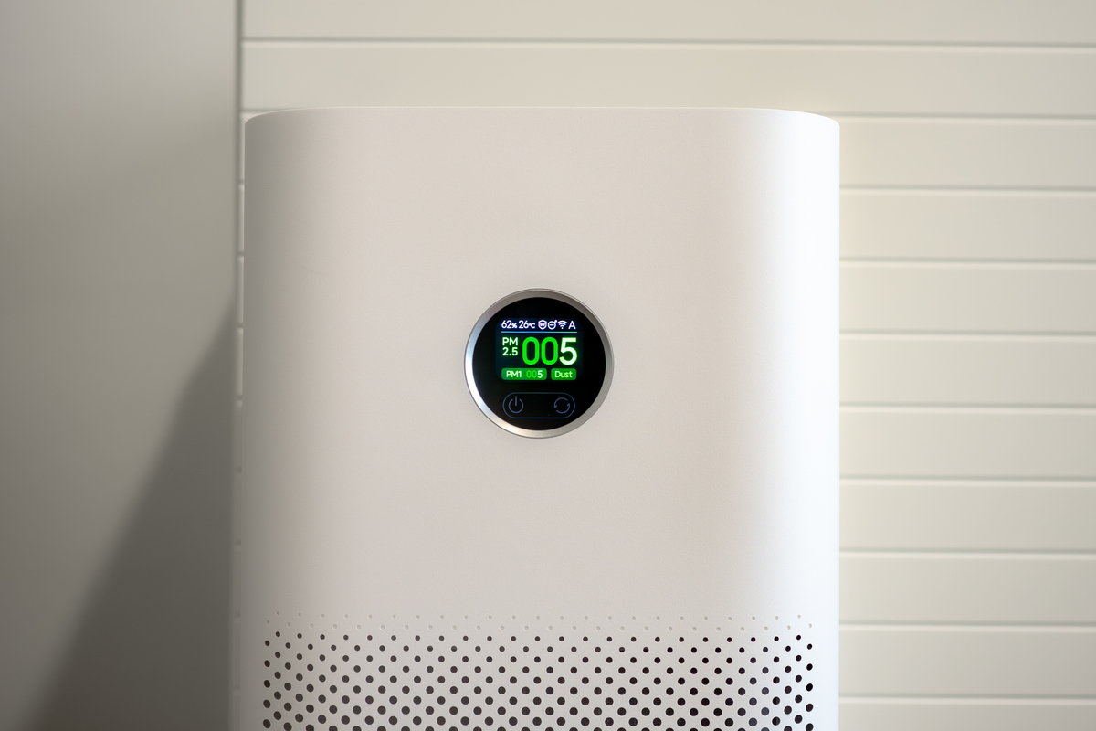 Màn hình điều khiển của Xiaomi Smart Air Purifier 6