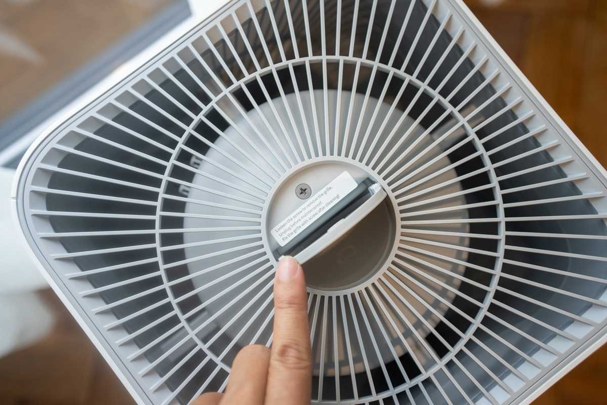 Cánh quạt có thể dễ dàng tháo ra để vệ sinh