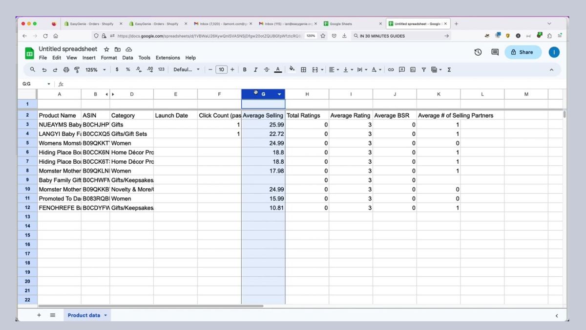 Lợi ích của việc định dạng số trong google sheet