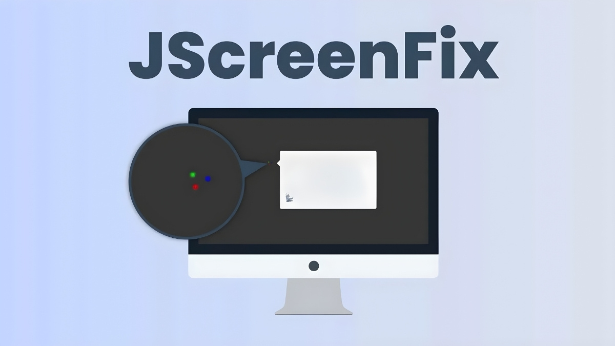 Trường hợp có thể khắc phục (stuck pixel)