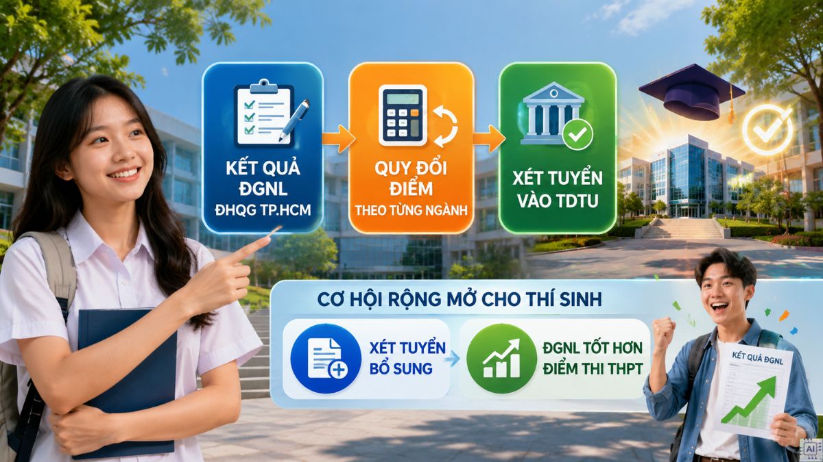 điểm chuẩn đại học tôn đức thắng 2025 hiện nay
