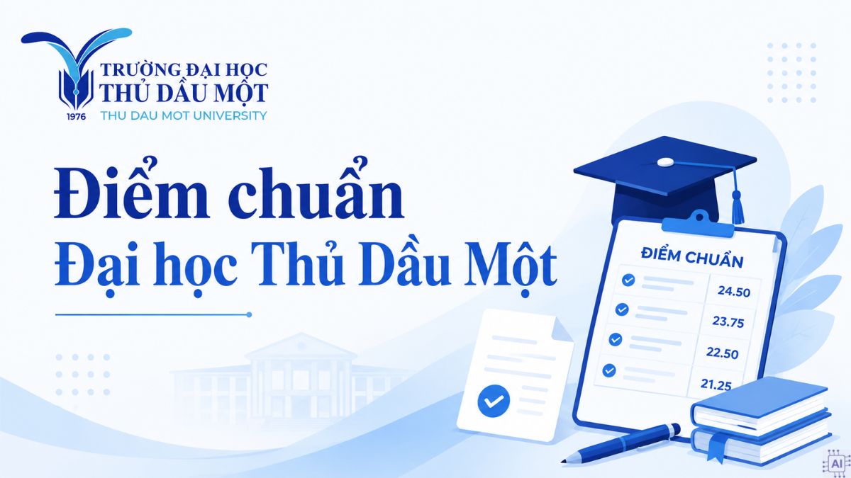 TDM - Điểm chuẩn trường Đại học Thủ Dầu Một 2025