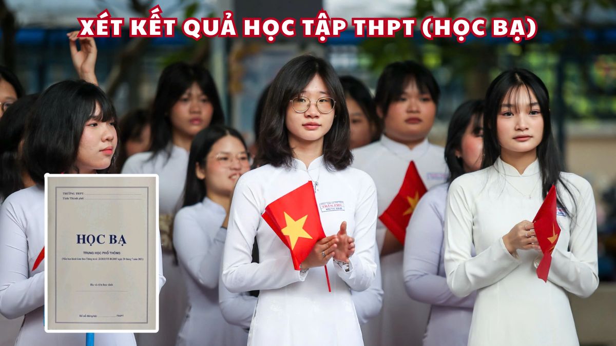 Xét kết quả học tập THPT (Học bạ)