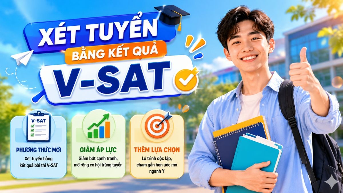 Xét tuyển bằng kết quả V-SAT