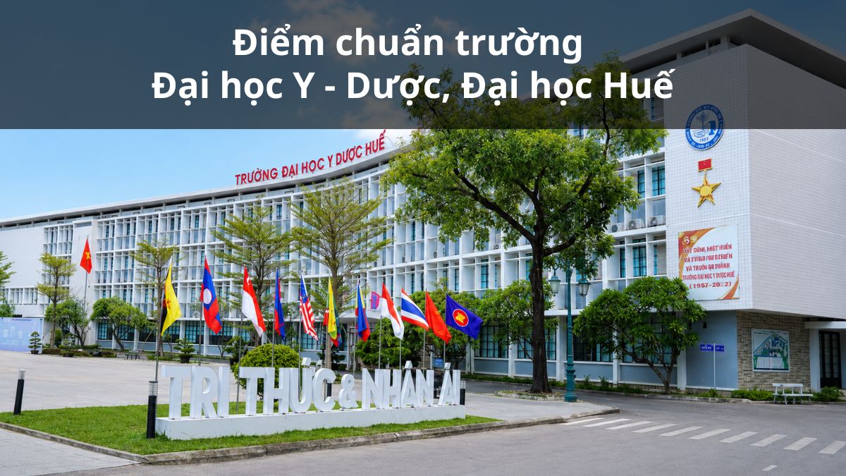 DHY - Điểm chuẩn trường Đại học Y - Dược, Đại học Huế 2025