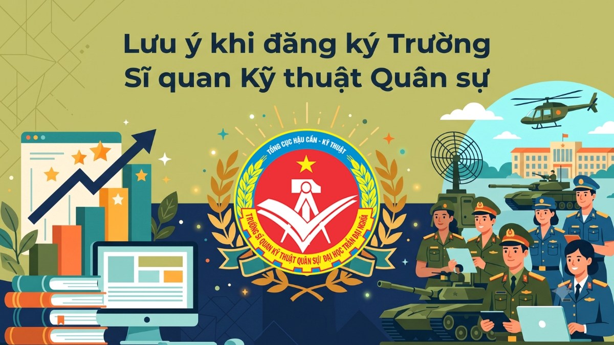 VPH - Điểm chuẩn Trường Sĩ quan Kỹ thuật Quân sự năm 2025