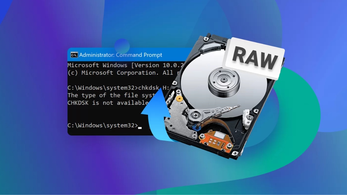 Ổ cứng bị RAW là gì?