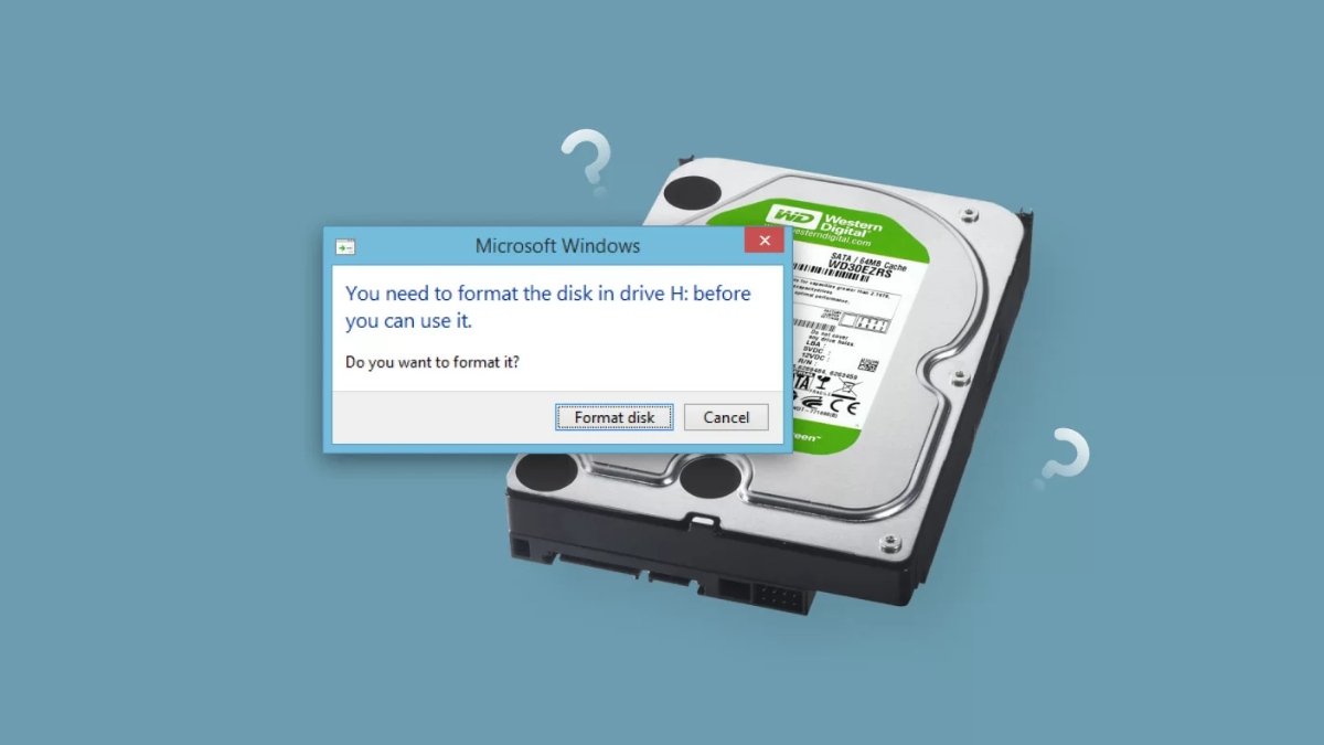 Nguyên nhân khiến ổ cứng bị RAW