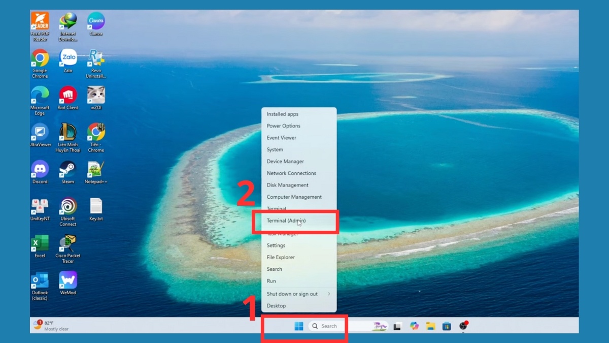 Ổ cứng có tiếng kêu lạch cạch phải làm sao? sử dụng CHKDSK bước 1