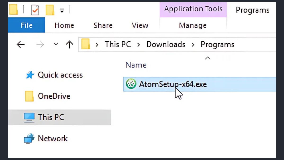 Cách cài đặt và cấu hình Atom editor - bước 2