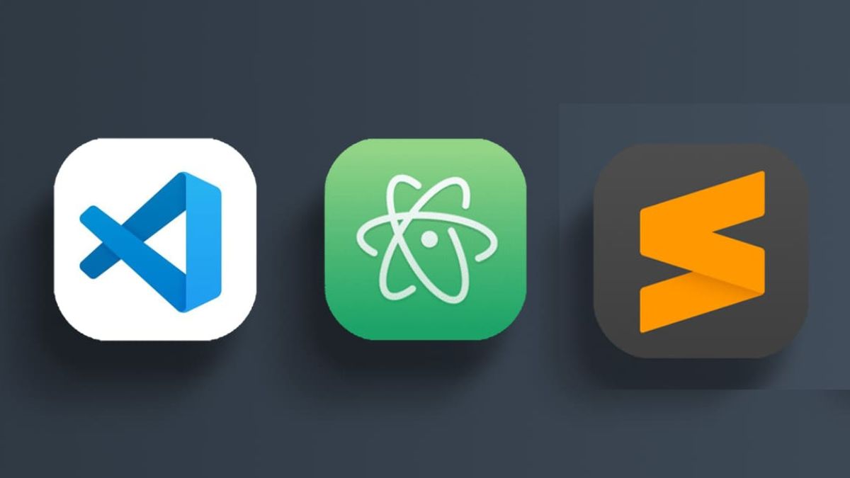 So sánh Atom, Sublime text và Visual studio code