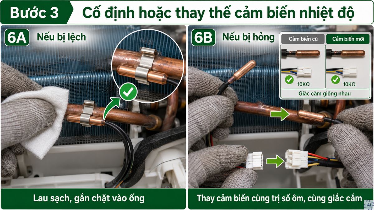Cách khắc phục mã lỗi F8 trên điều hòa Nagakawa bước 3