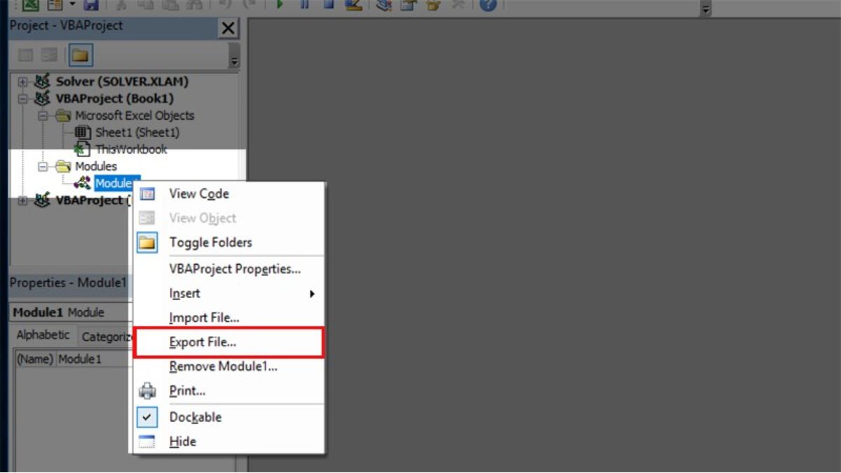 cách lưu Macro trong Excel - bước 3
