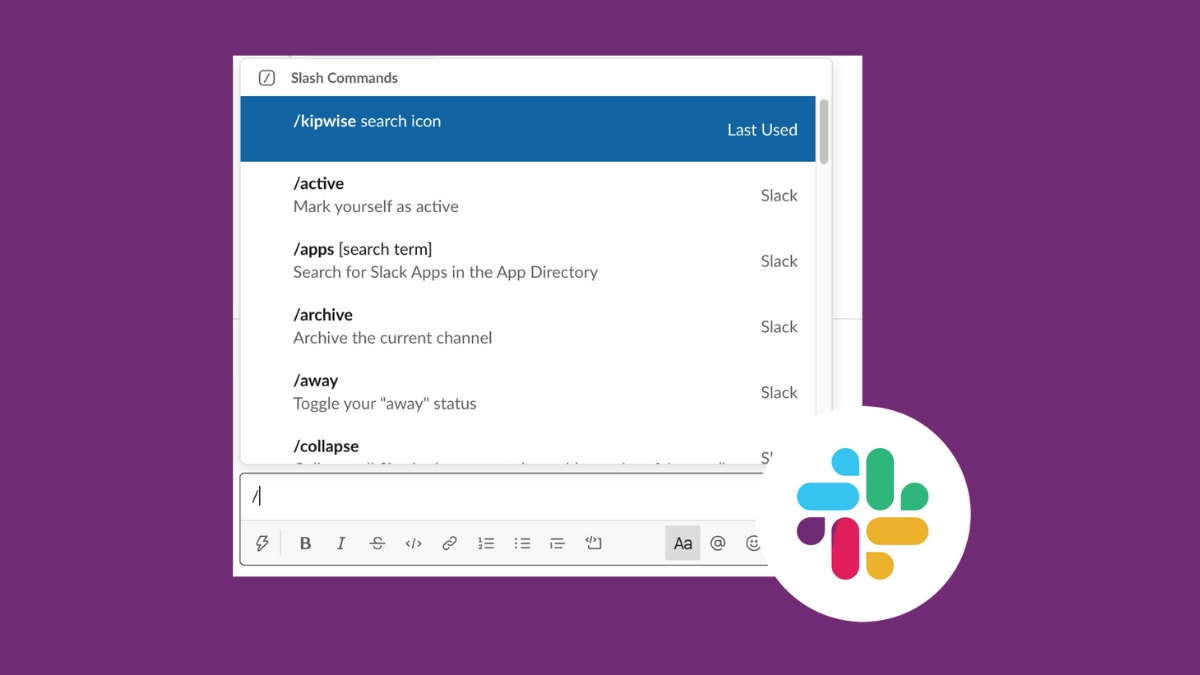 Những lệnh cần biết khi sử dụng app Slack là gì?