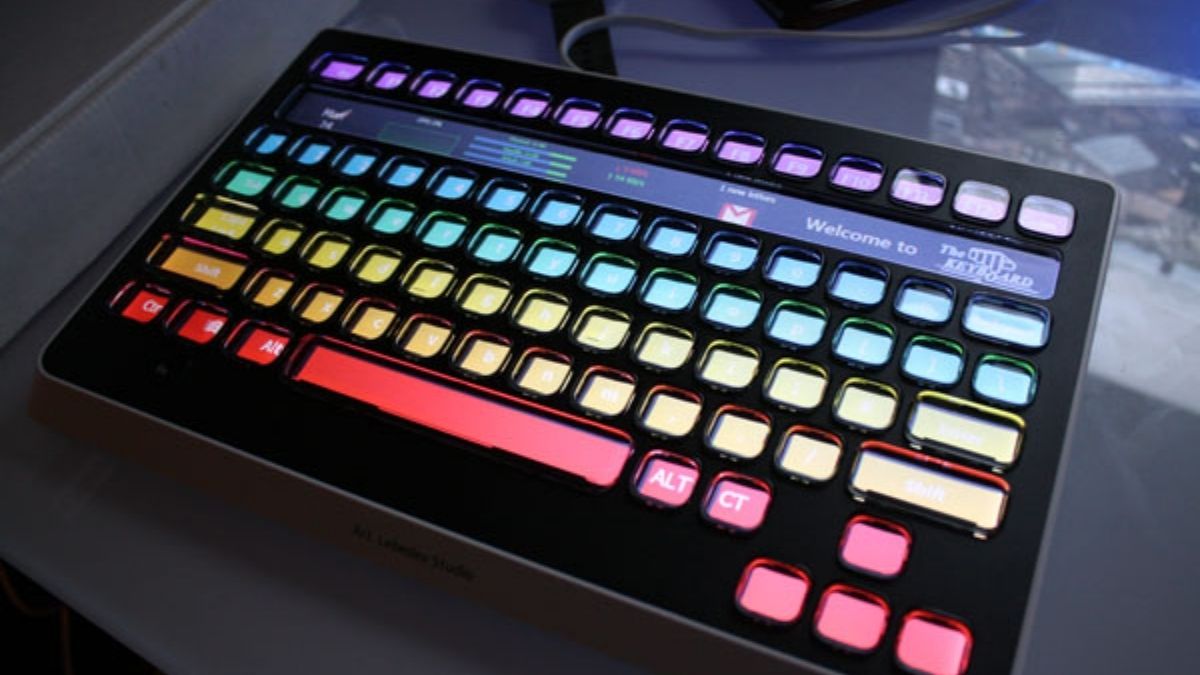 bàn phím đắt nhất thế giới hiện nay - The Optimus Popularis Keyboard