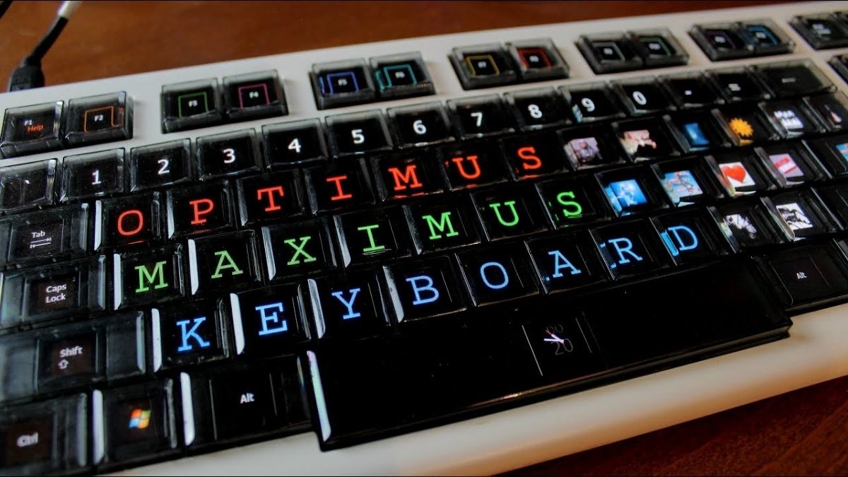 bàn phím đắt nhất thế giới hiện nay - The Optimus Maximus Keyboard