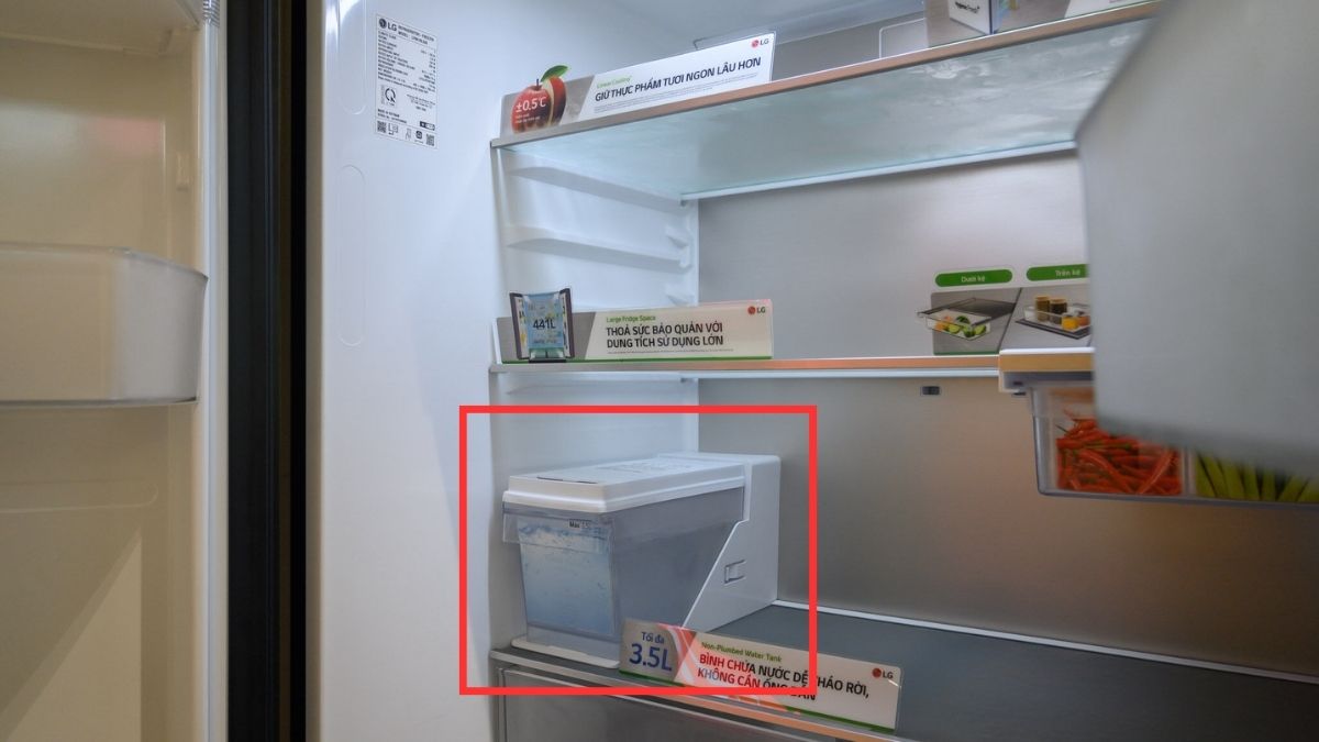 Cách kiểm tra nhanh khi tủ lạnh LG không làm đá