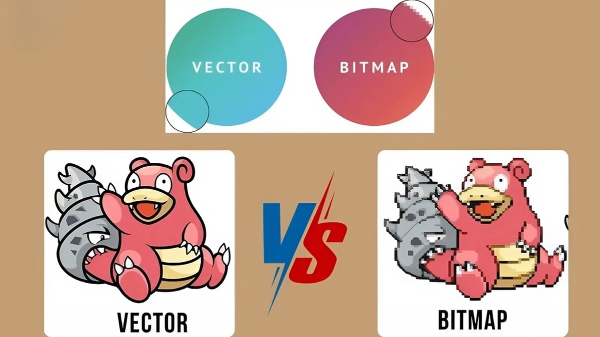 So sánh chi tiết Bitmap và Vector