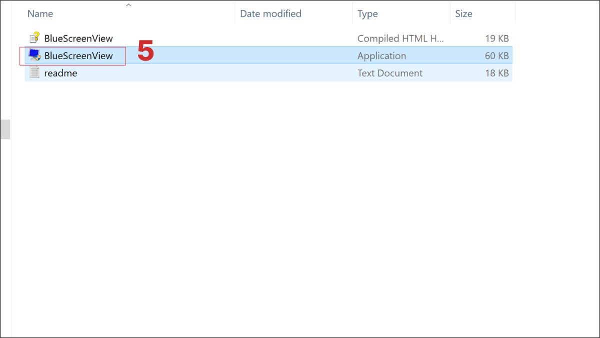 Cách tải và cài đặt BlueScreenView bước 3